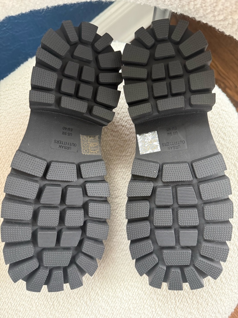 Urban Outfitters Black Patent Chunky Loafers— NEW never been worn! - Picture 5 of 8